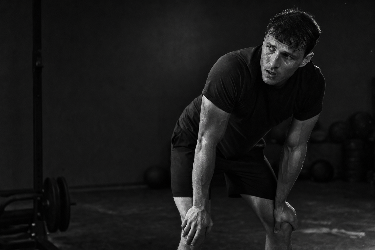 Athlete after training